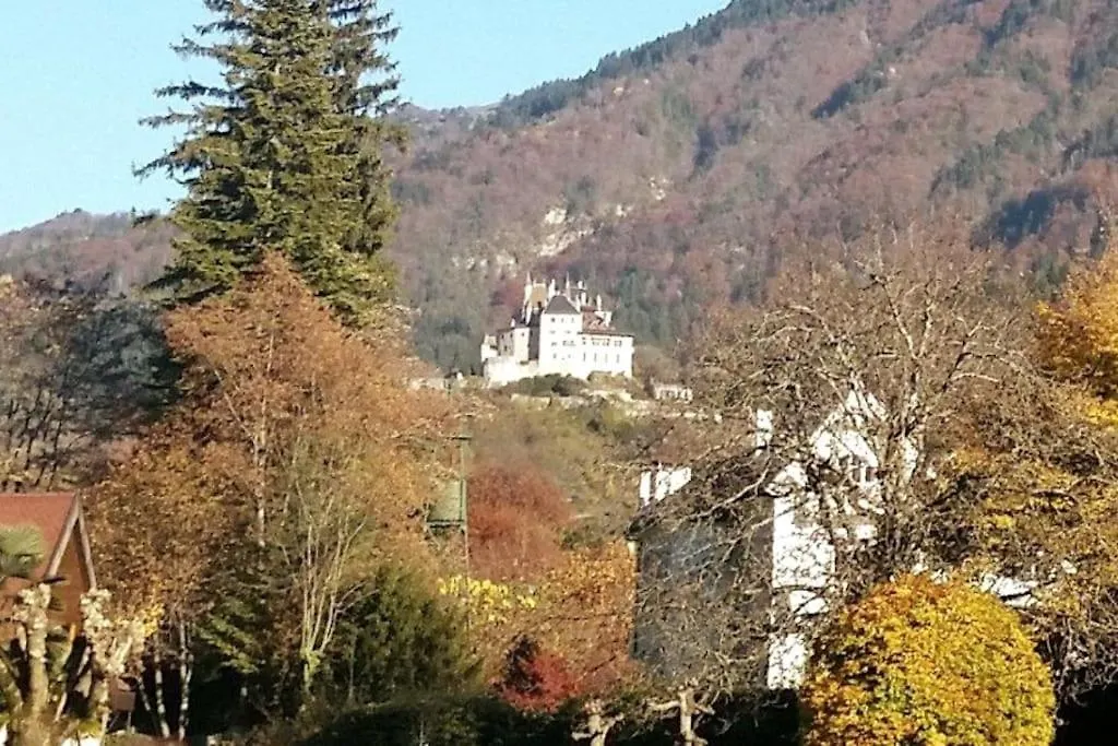 Studio Independant 3 Etoiles Dans Villa Au Bord Du Lac Annecy Вейрье-дю-Лак Апартаменты