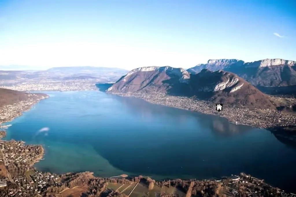 Studio Independant 3 Etoiles Dans Villa Au Bord Du Lac Annecy Вейрье-дю-Лак 0*,