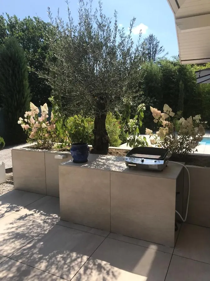아파트 Studio Independant 3 Etoiles Dans Villa Au Bord Du Lac Annecy 베이리에-뒤-락