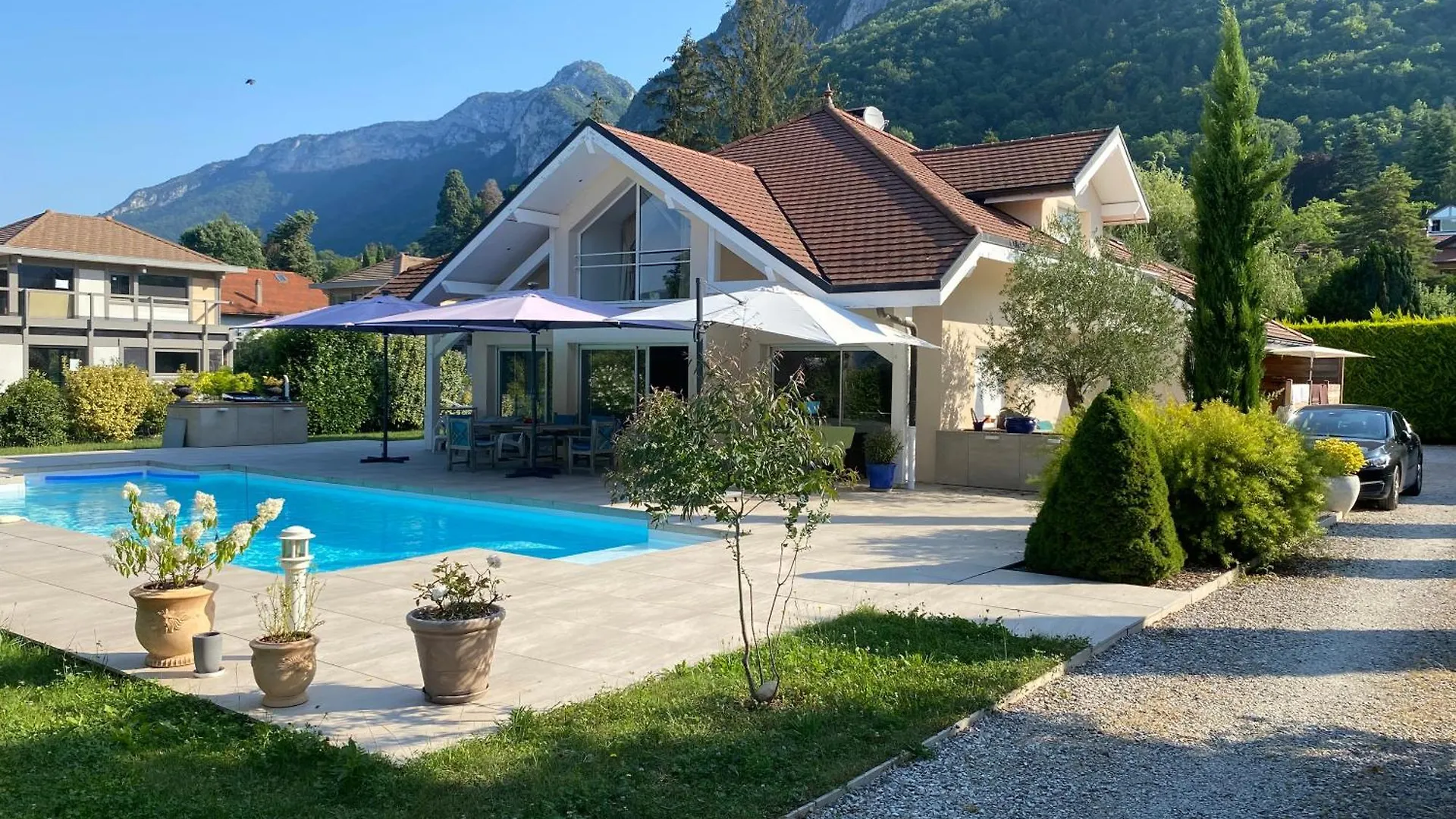 Studio Independant 3 Etoiles Dans Villa Au Bord Du Lac Annecy 베이리에-뒤-락